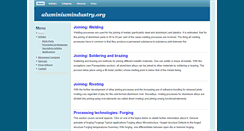 Desktop Screenshot of aluminiumindustry.org