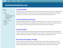 Tablet Screenshot of aluminiumindustry.org